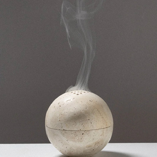 Orb Stone Incense Burner