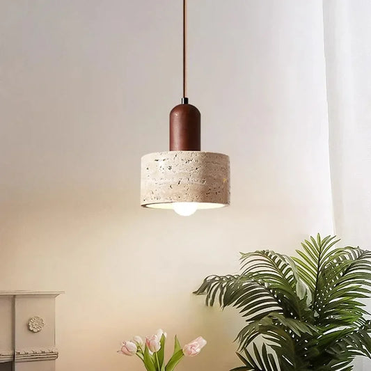 Travertine Mini Loft Pendant Light