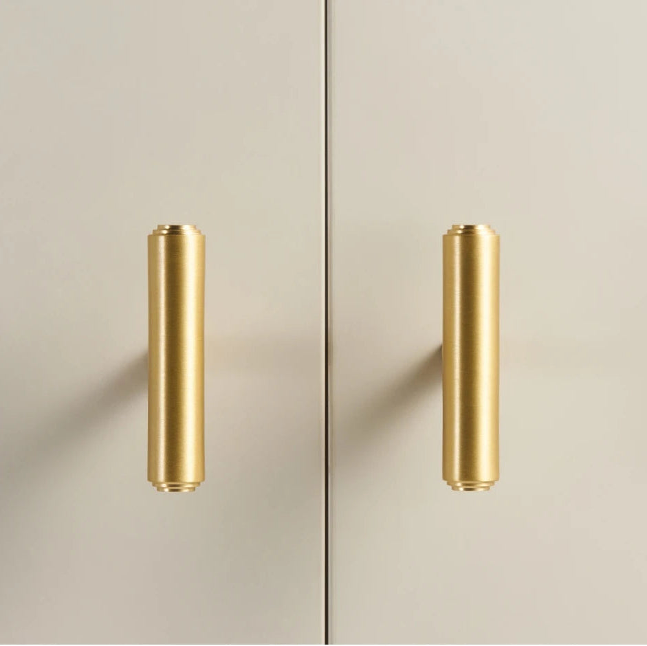 Forma Brass Cabinet Handle & Knob - Matte Brass