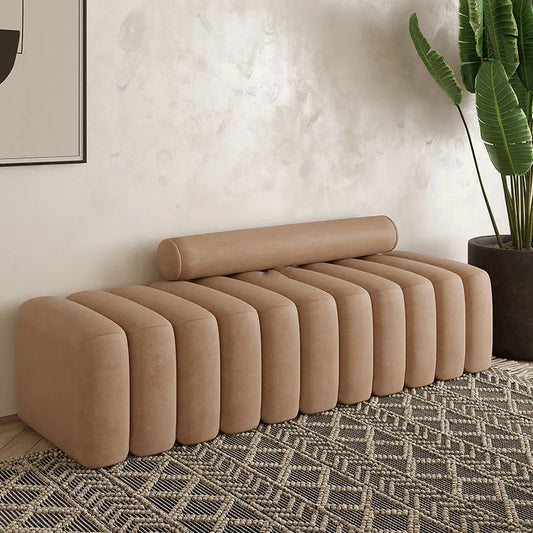 Modular Velvet Bench Seat Sofa