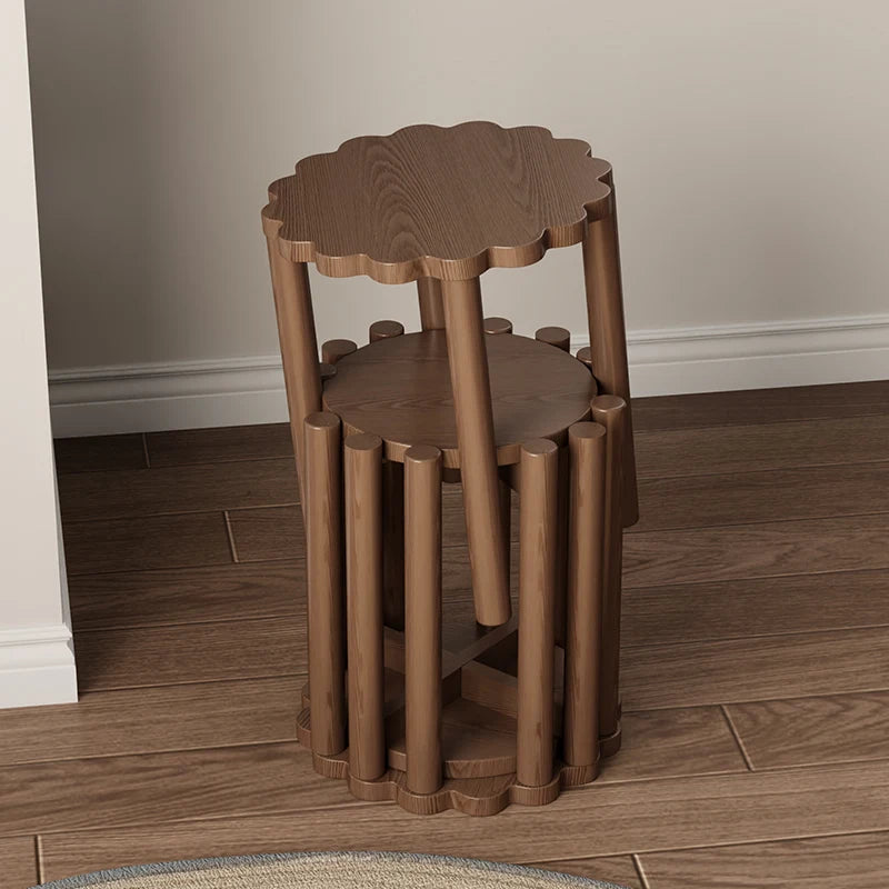 Wooden Stacking Stool