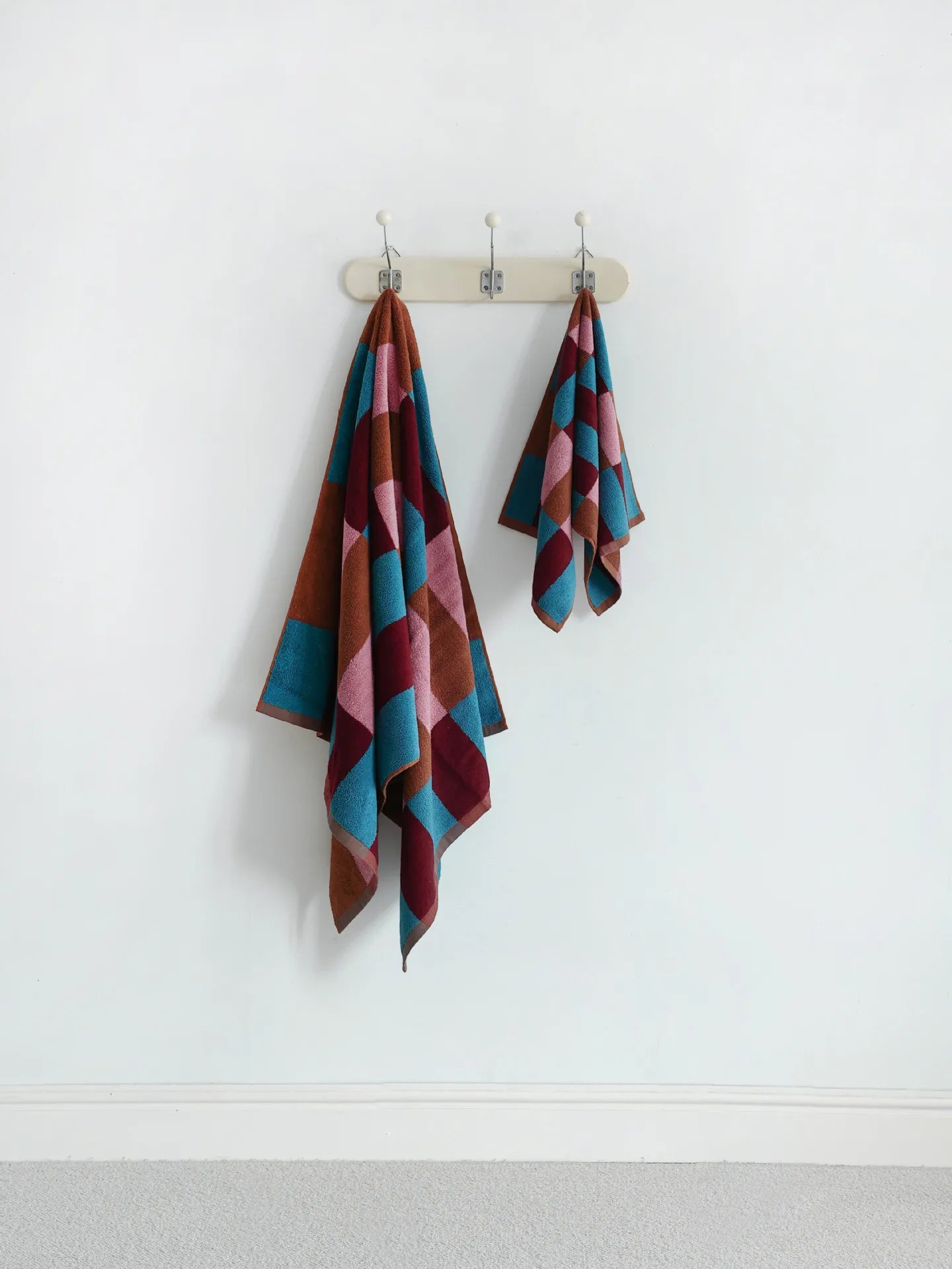 Block Colour Cotton Towel