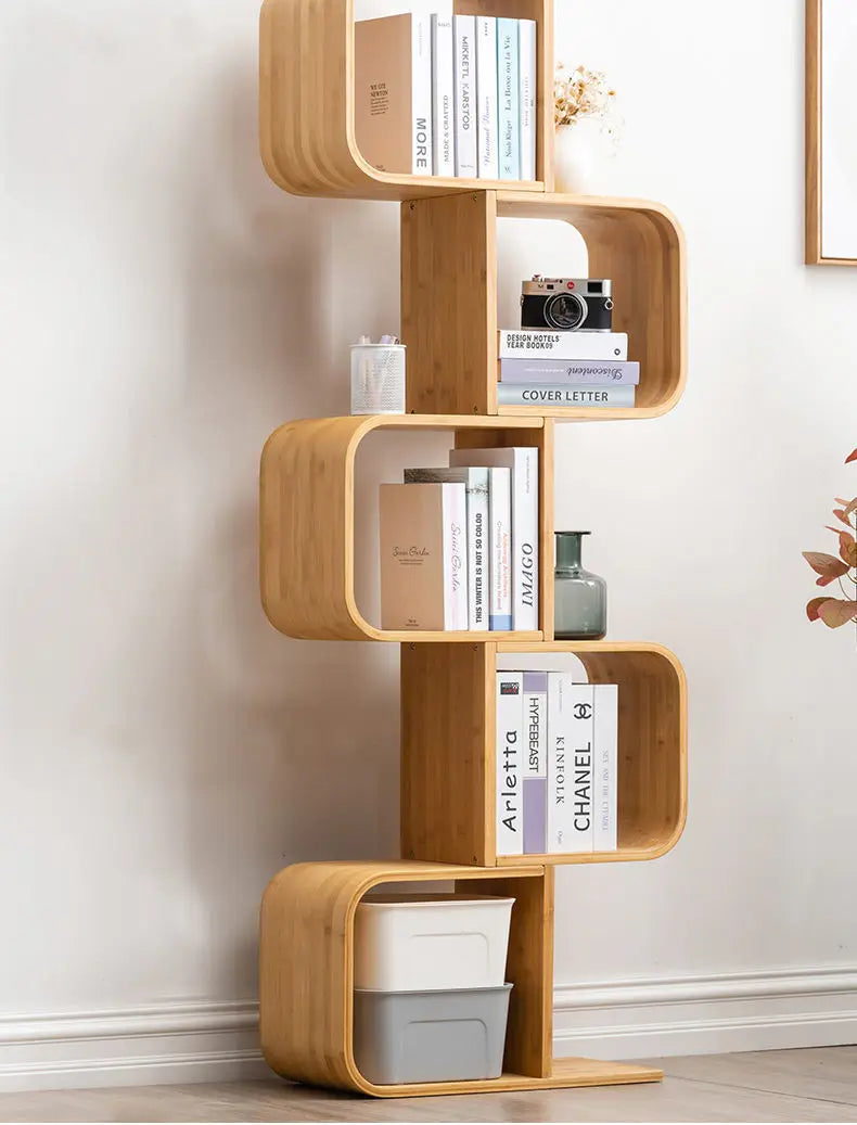 Cube Bamboo Bookshelf