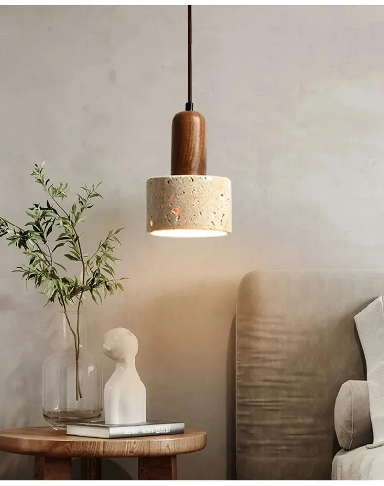 Travertine Mini Loft Pendant Light