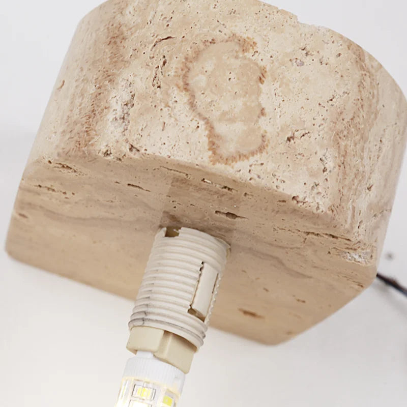 Travertine Wall Sconce Light