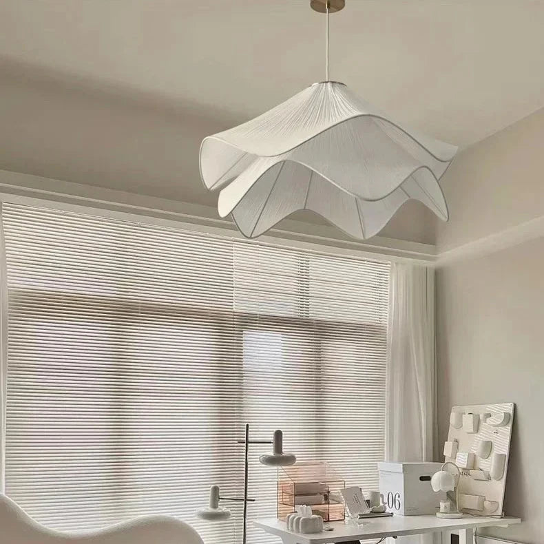 Petal Fabric Pendant Light