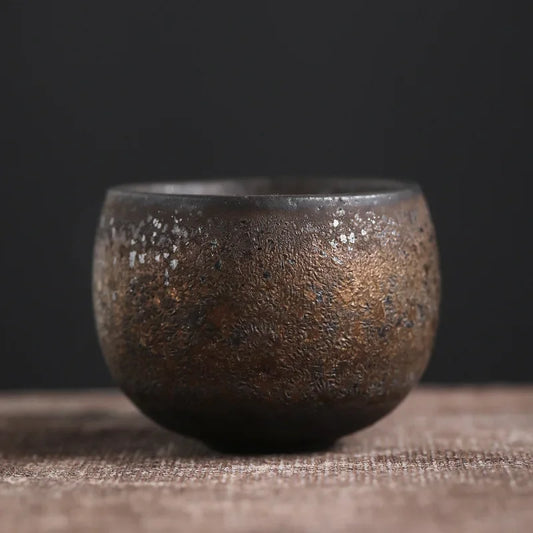 Textured Clay Tea Cup