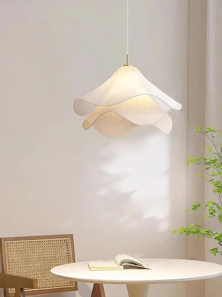 Petal Fabric Pendant Light