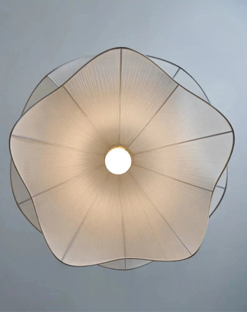 Petal Fabric Pendant Light