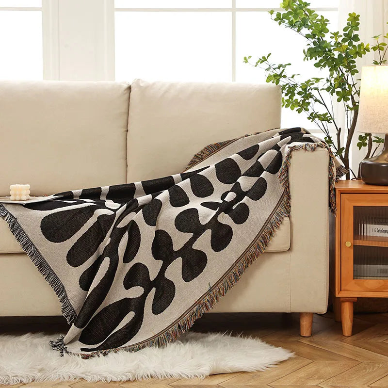 Matisse Cotton Woven Throw Blanket