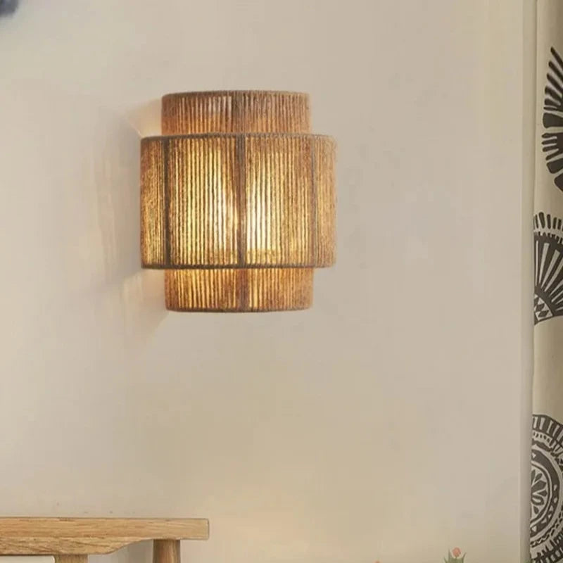 Woven Rope Wall Lamp