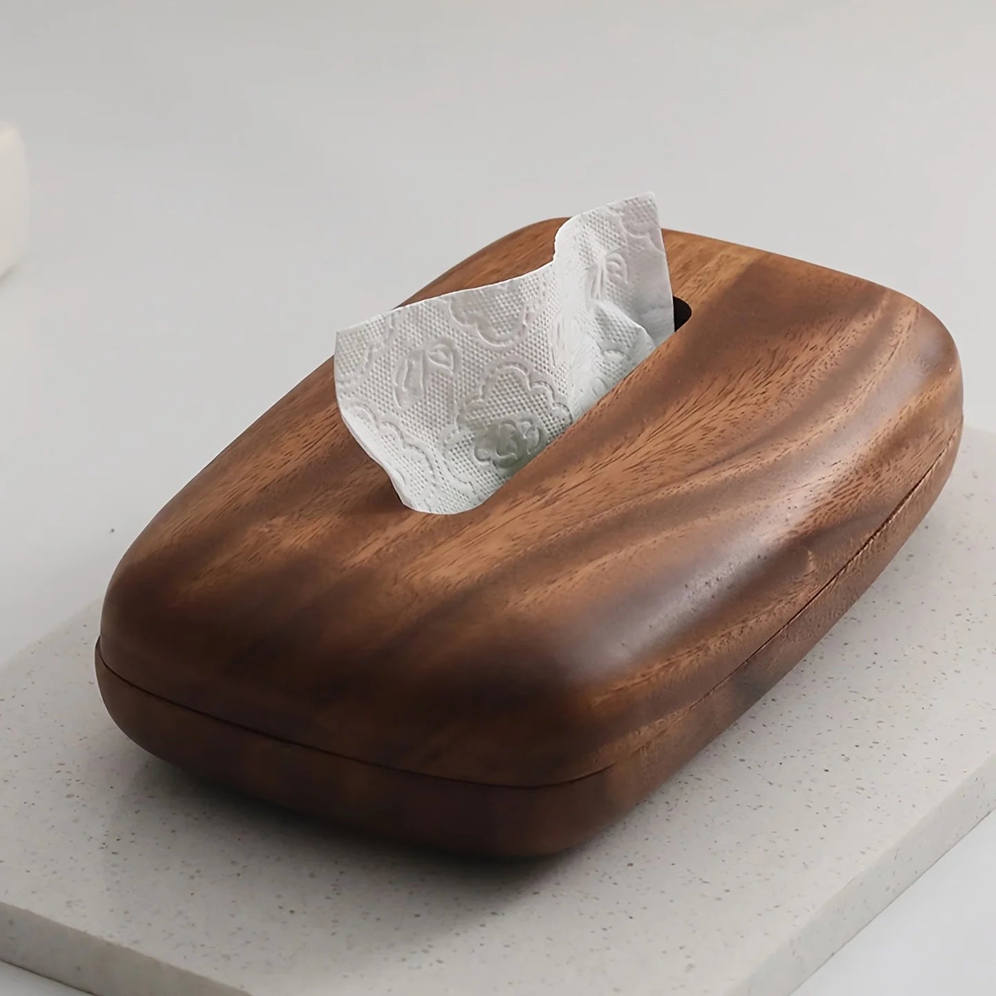 Wooden Tissue Box