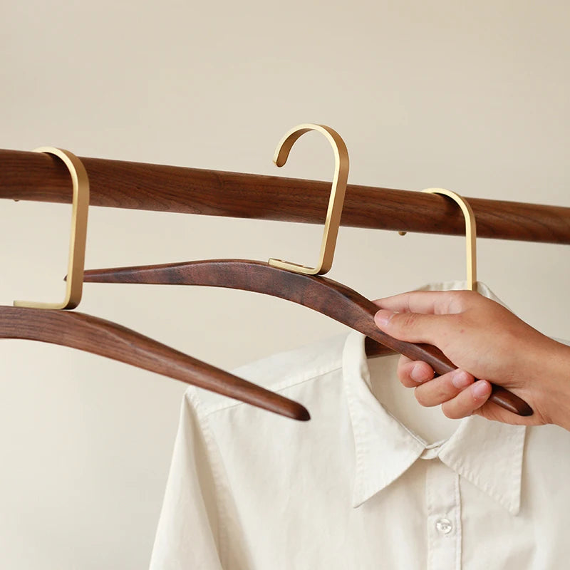 Wood & Brass Hanger