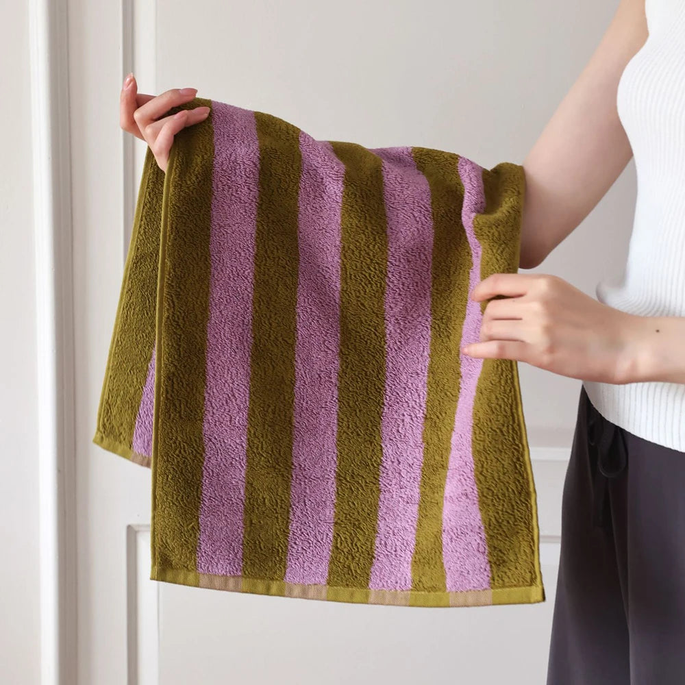 Bold Stripe Cotton Towel