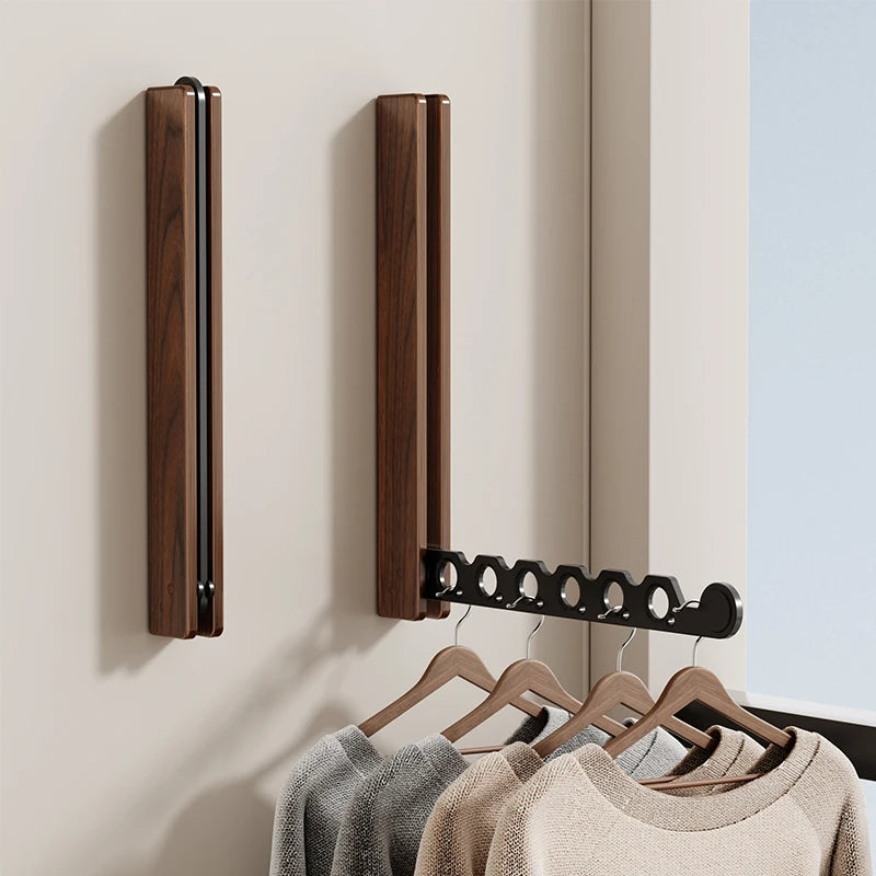 Retractable Wall Hanger Rack