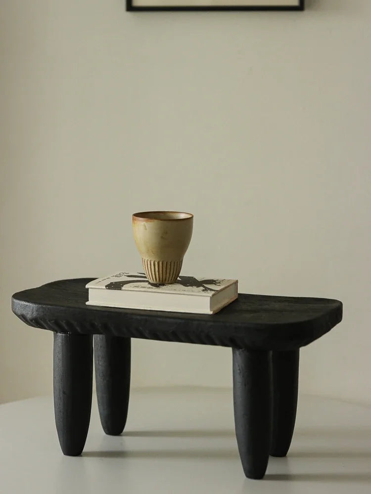 Low Wooden Stool