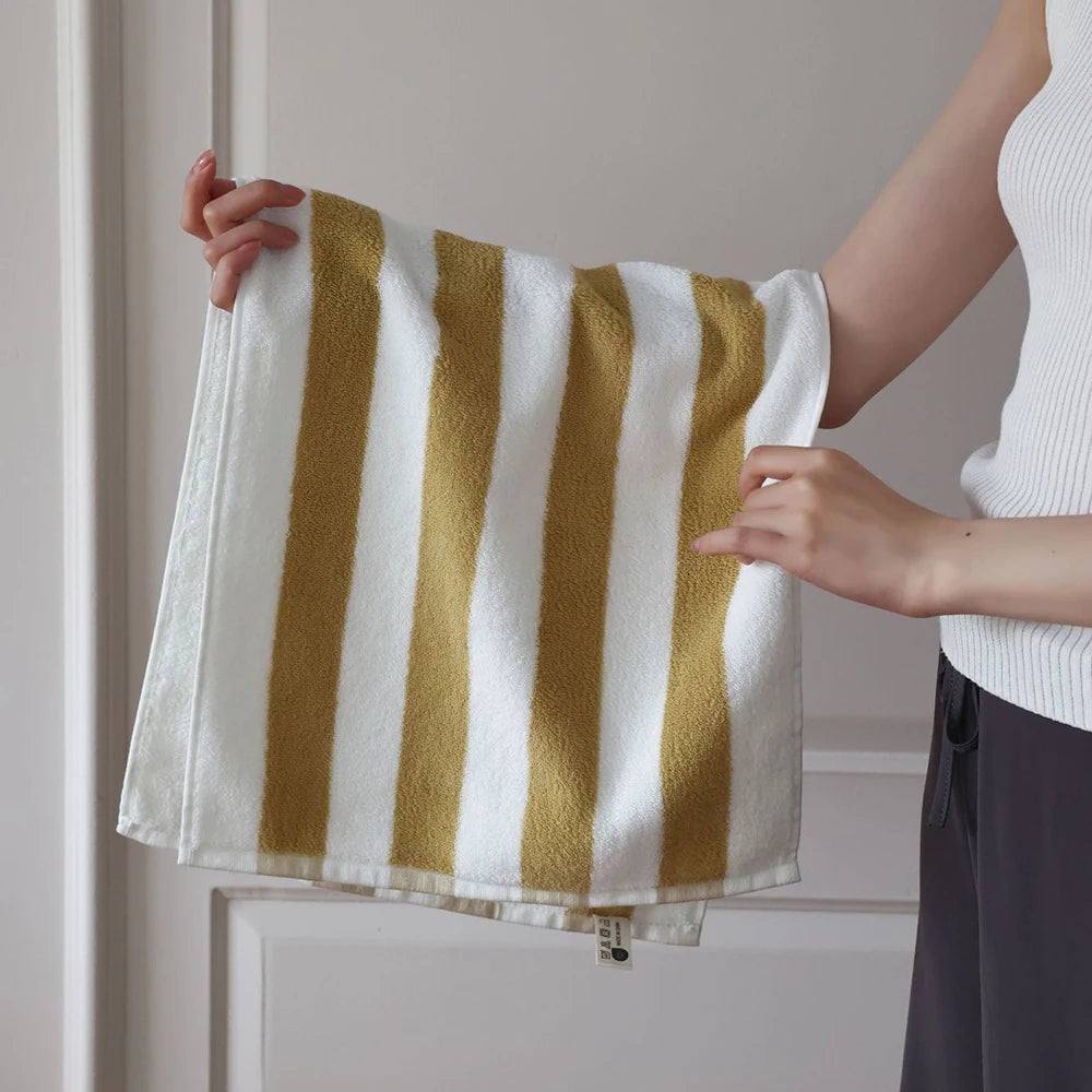 Bold Stripe Cotton Towel