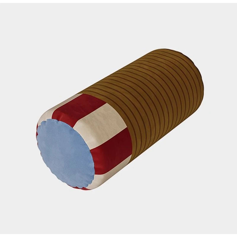 Luxe Velvet Colour-Block Cushion Cover