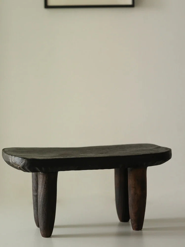 Low Wooden Stool