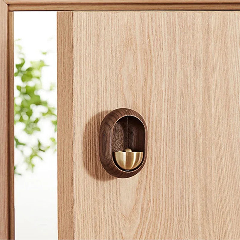 Wood & Brass Door Chime