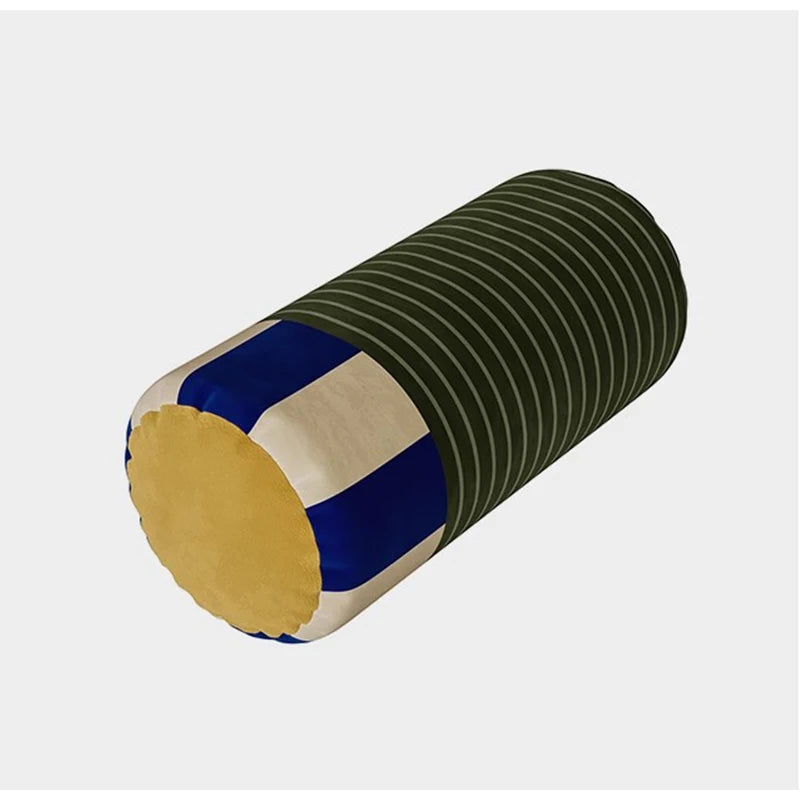 Luxe Velvet Colour-Block Cushion Cover