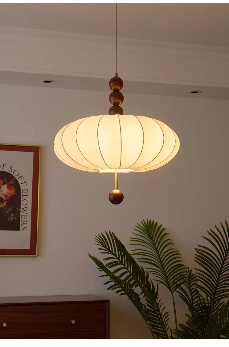 Beaded Lantern Pendant Light