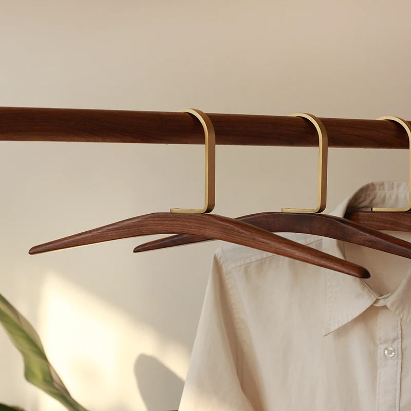 Wood & Brass Hanger