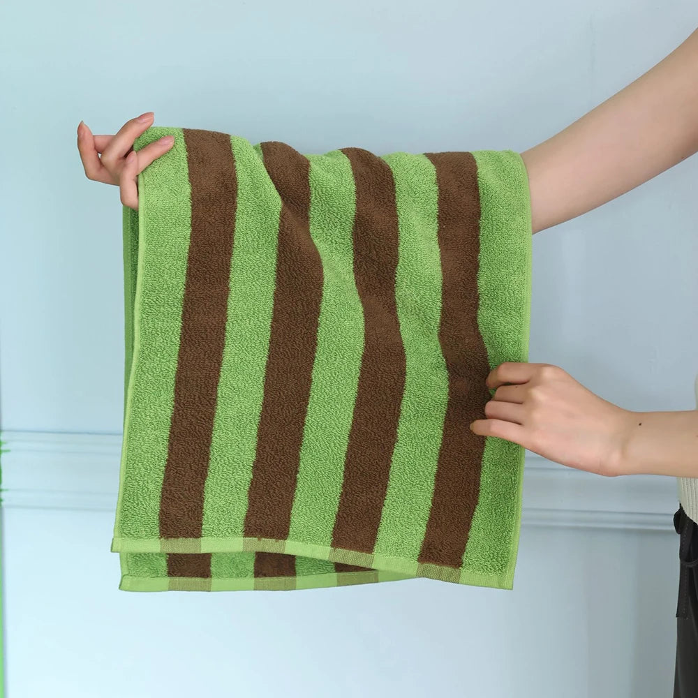 Bold Stripe Cotton Towel