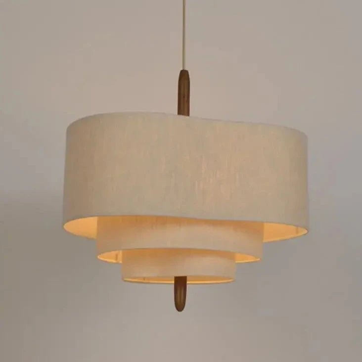 Pebble Fabric Pendant Lamp