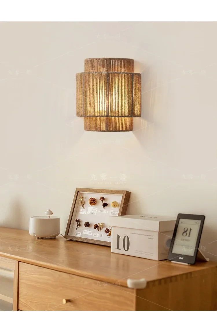 Woven Rope Wall Lamp