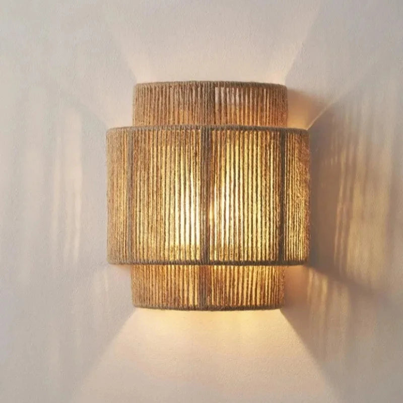 Woven Rope Wall Lamp