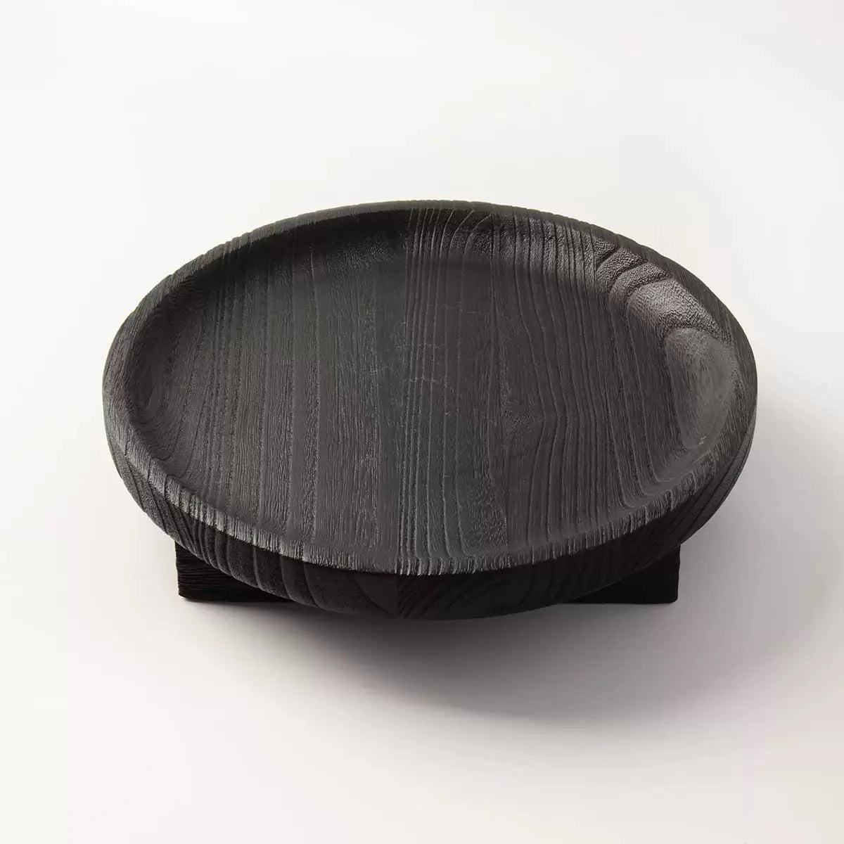 Low Wooden Platter