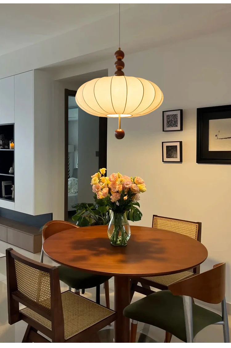 Beaded Lantern Pendant Light