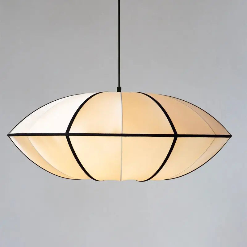 Disc Fabric Pendant Light - Classic