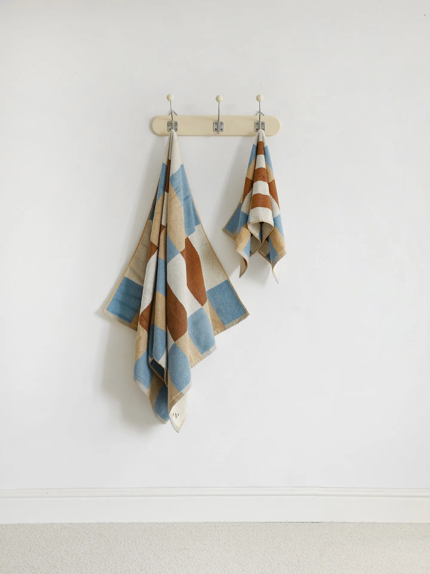 Block Colour Cotton Towel