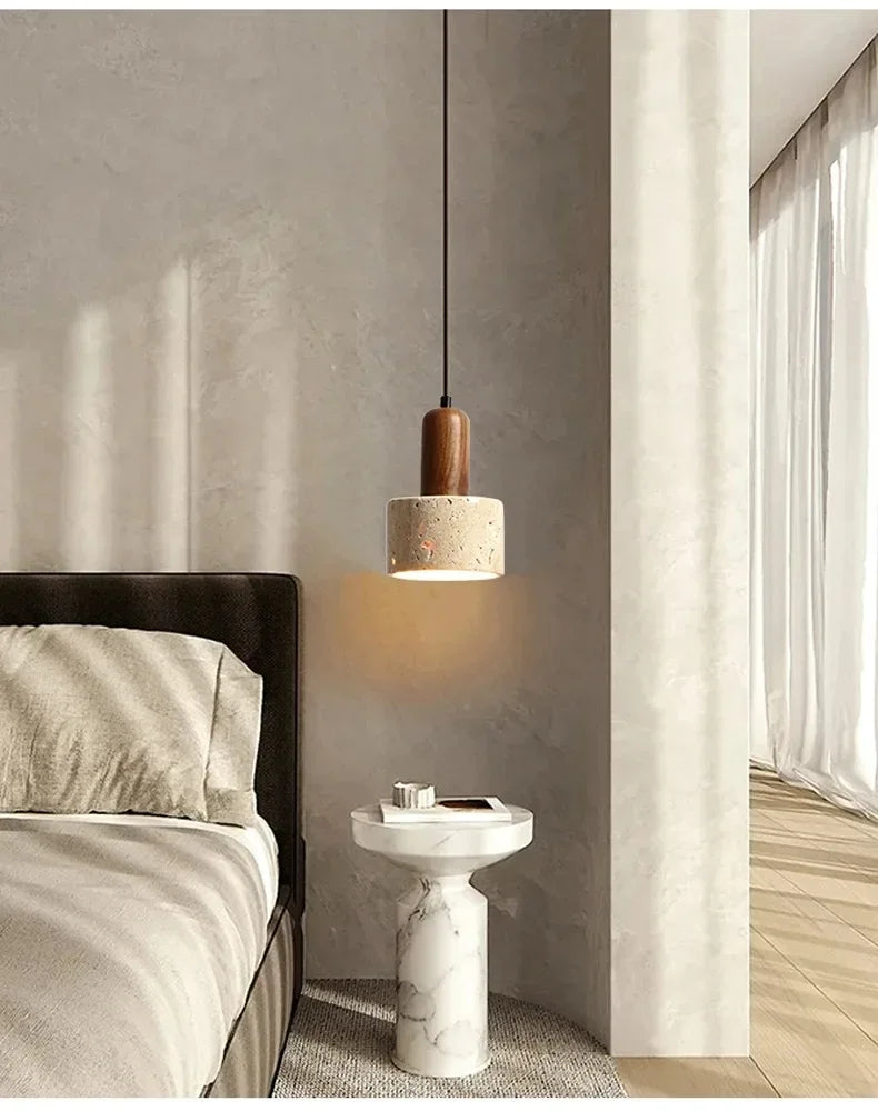 Travertine Mini Loft Pendant Light