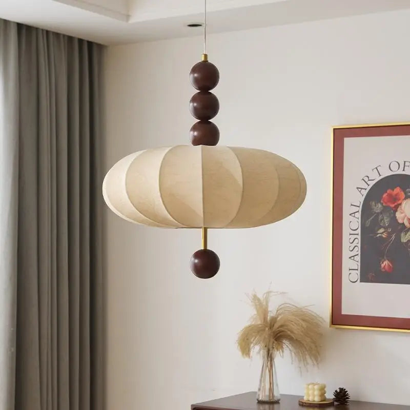 Beaded Lantern Pendant Light