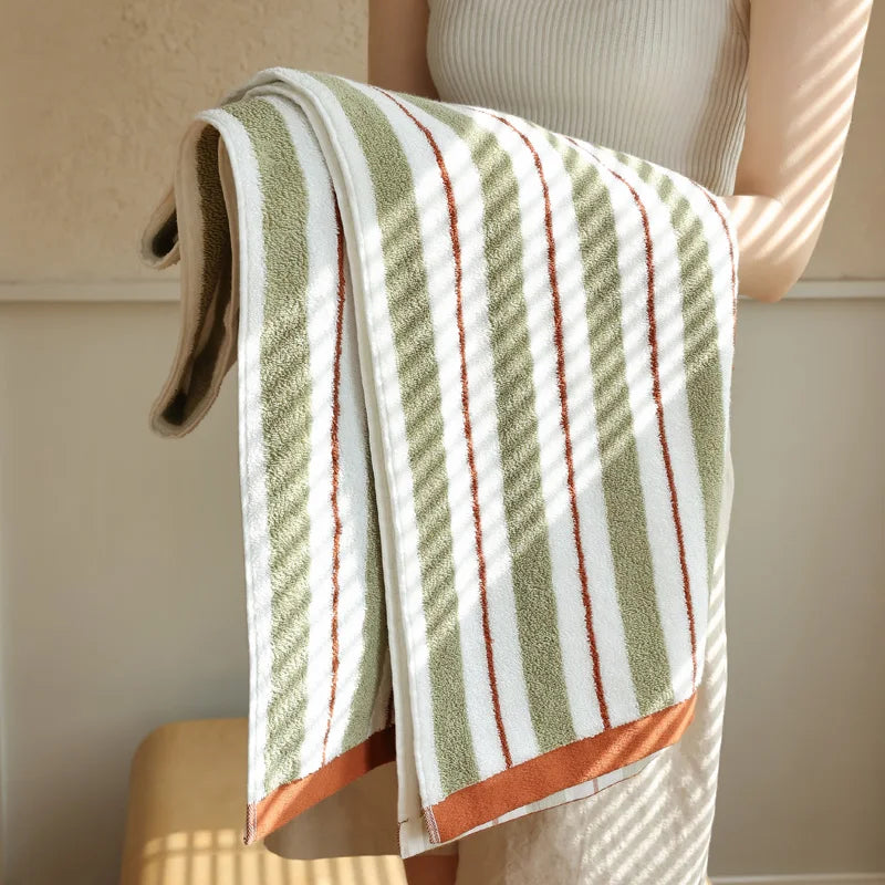 Stripe Cotton Towel