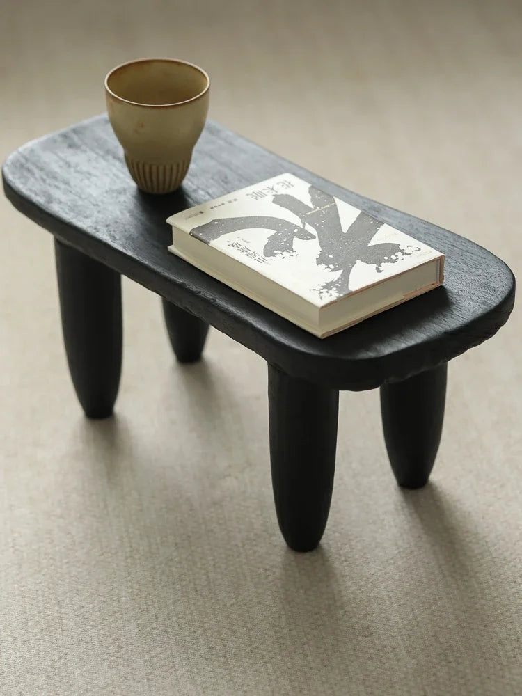 Low Wooden Stool