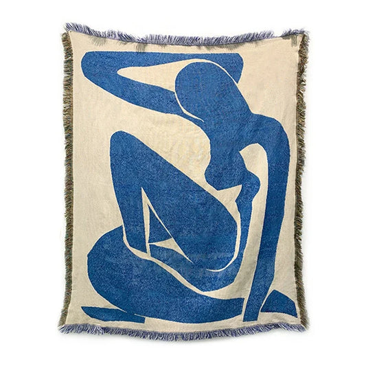 Matisse Woven Throw Blanket - Woman