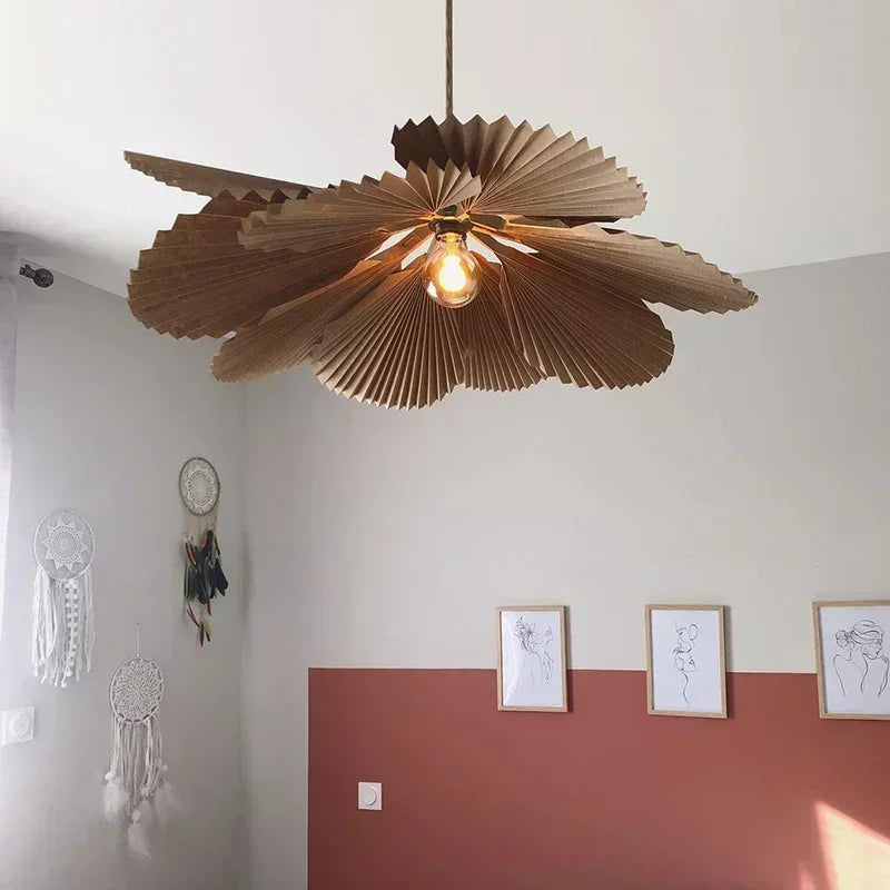 Flower Paper Pendant Lamp