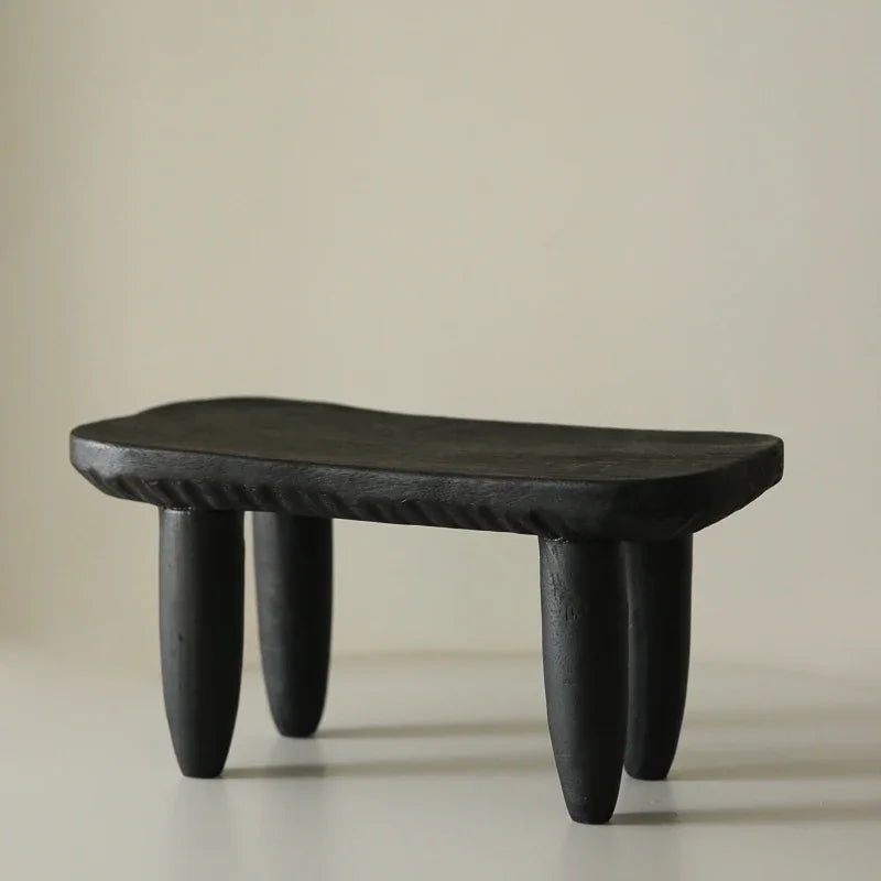 Low Wooden Stool