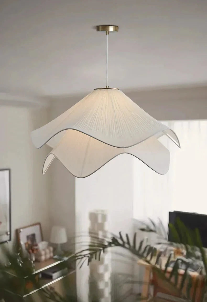 Petal Fabric Pendant Light