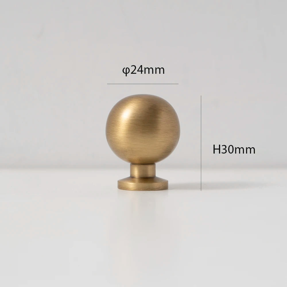 Minimalist Brass Cabinet Handle