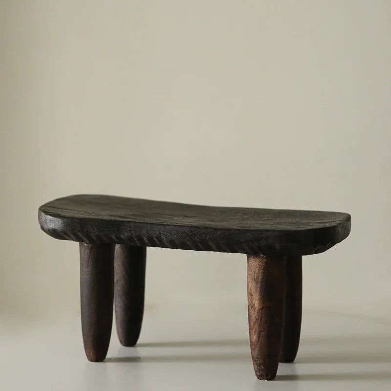 Low Wooden Stool