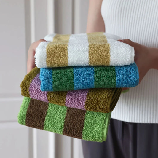 Bold Stripe Cotton Towel