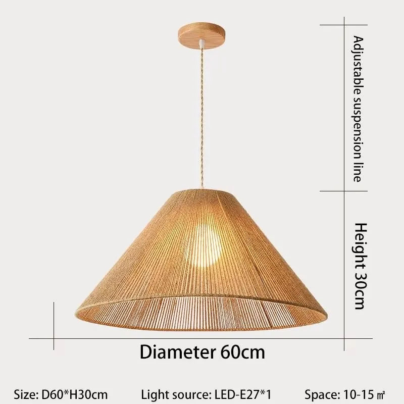 Woven Pendant Lights