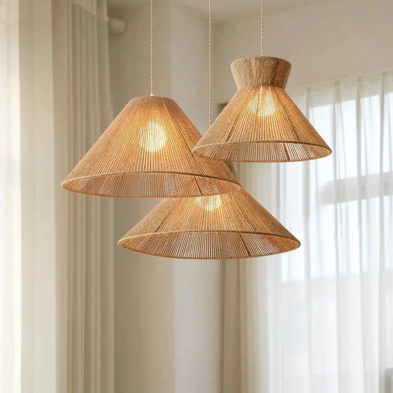Woven Pendant Lights