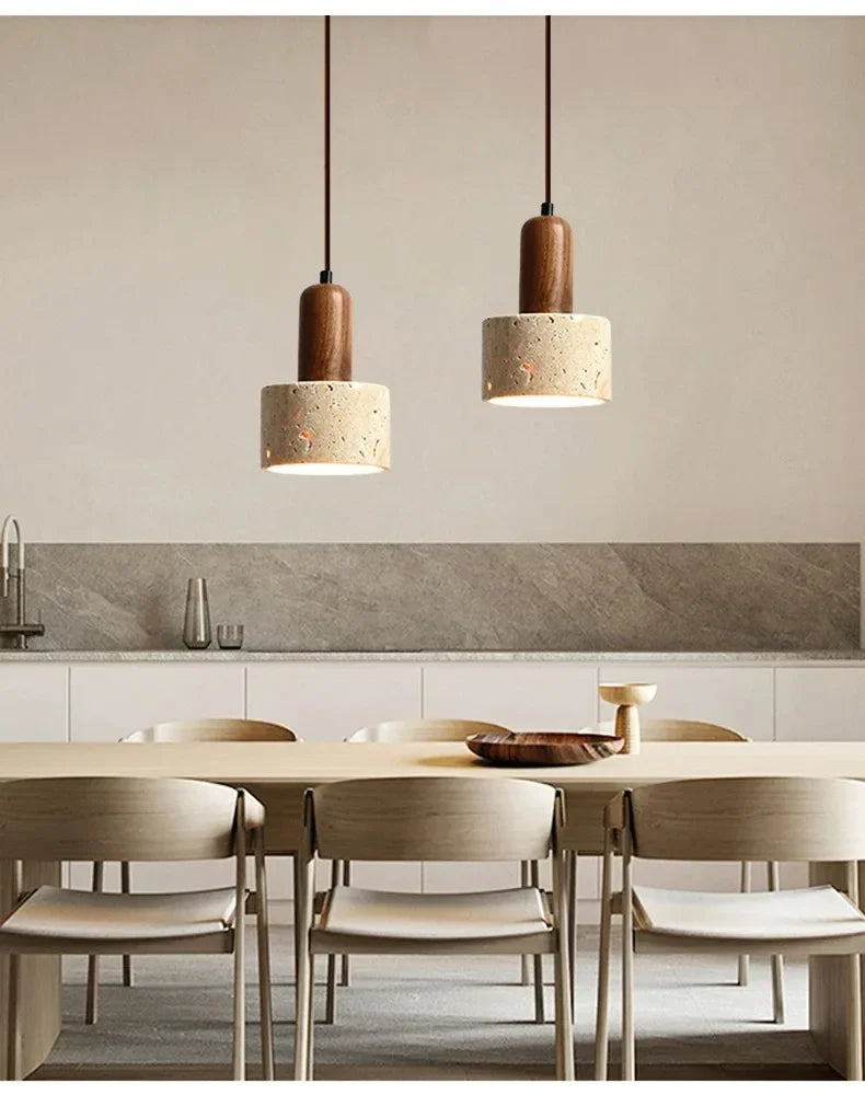 Travertine Mini Loft Pendant Light