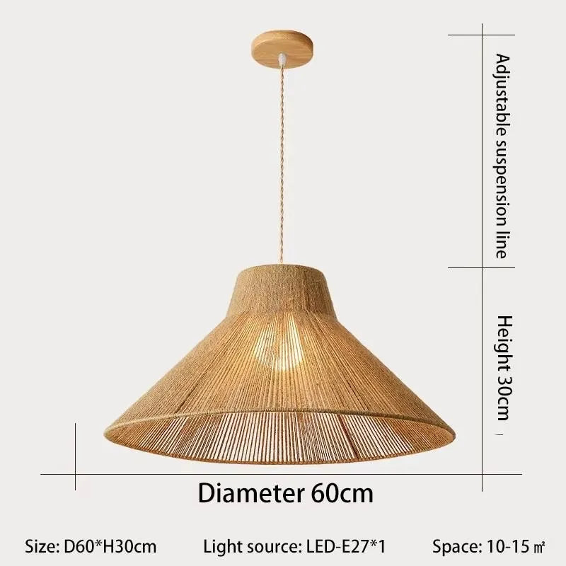 Woven Pendant Lights